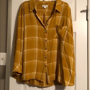 Plaid button up